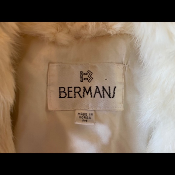 VINTAGE BERMANS FUR COAT - Picture 4 of 5